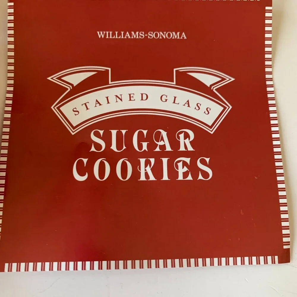 Williams Sonoma Stained Glass Cookie Cutters, Set Of 4 Christmas Holiday
